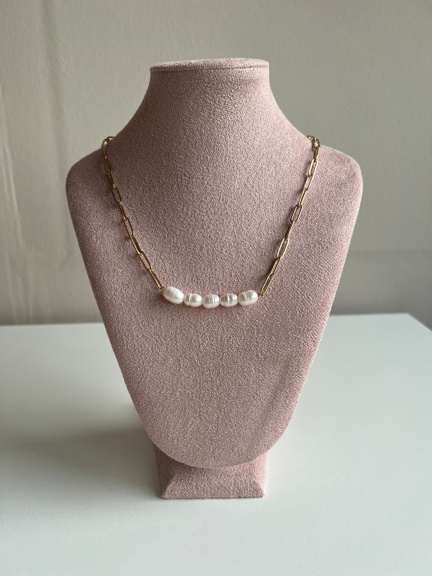 Pearl chain ketting