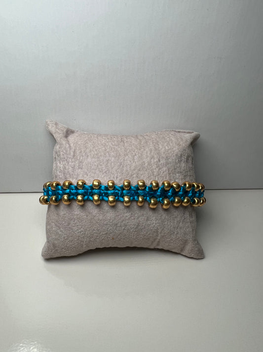 Braided bracelet Azure